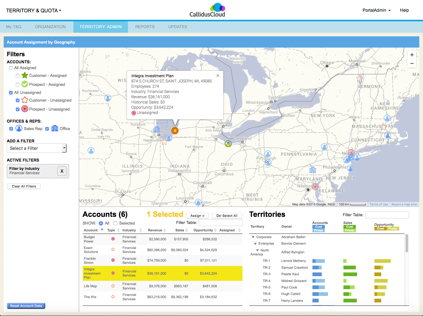 Screen capture of the final interactive prototype used for user testing and used as the initial UI code in the product.